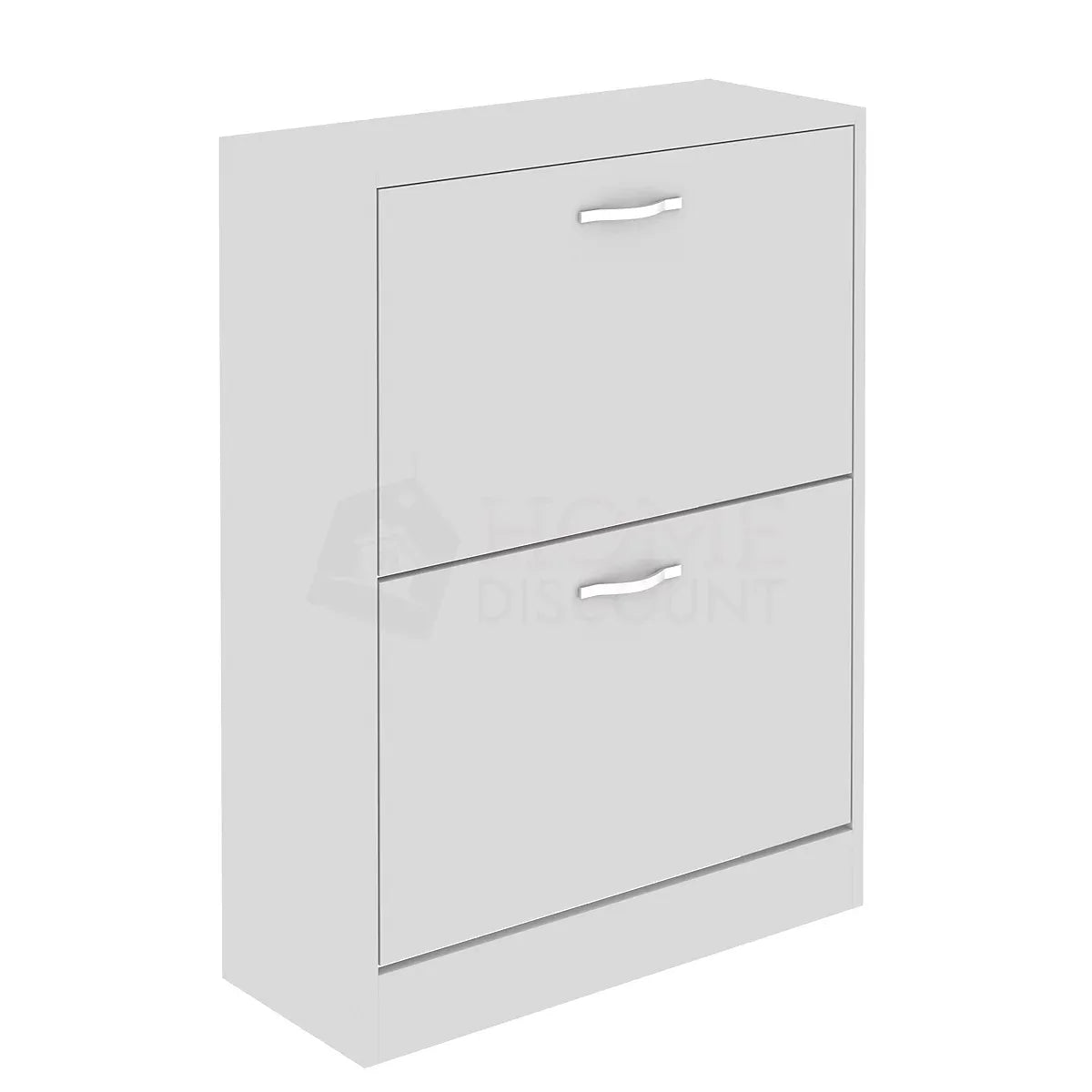 Vida Designs 2 Drawer Shoe Storage Cabinet For Small Spaces-Furniture Kingdom